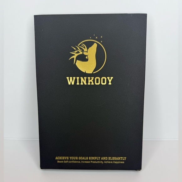 Winkooy Black Leather Journal - New in Box - Picture 3 of 4